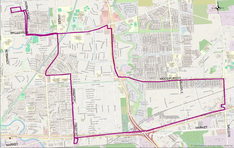 North_Channel_Route_1112 Map